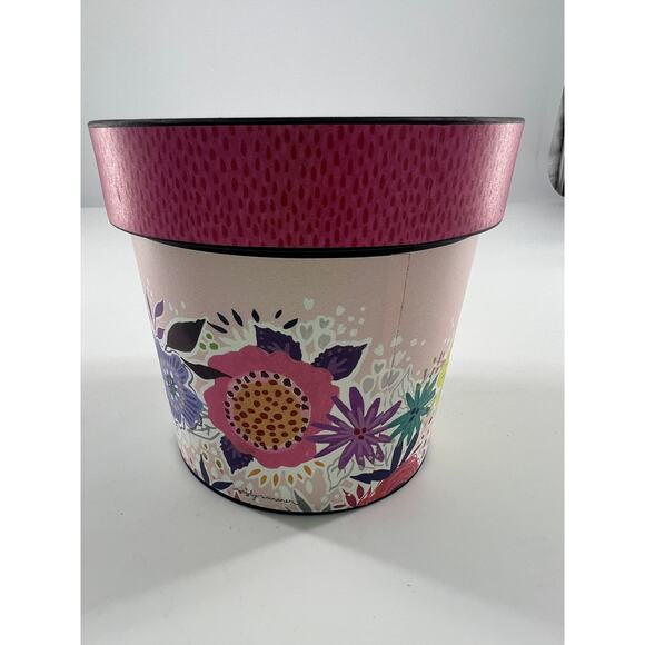 Art Pot Planter Studio M Floral Pink Multicolor Small Succulent Colorful Plant - Picture 5 of 9